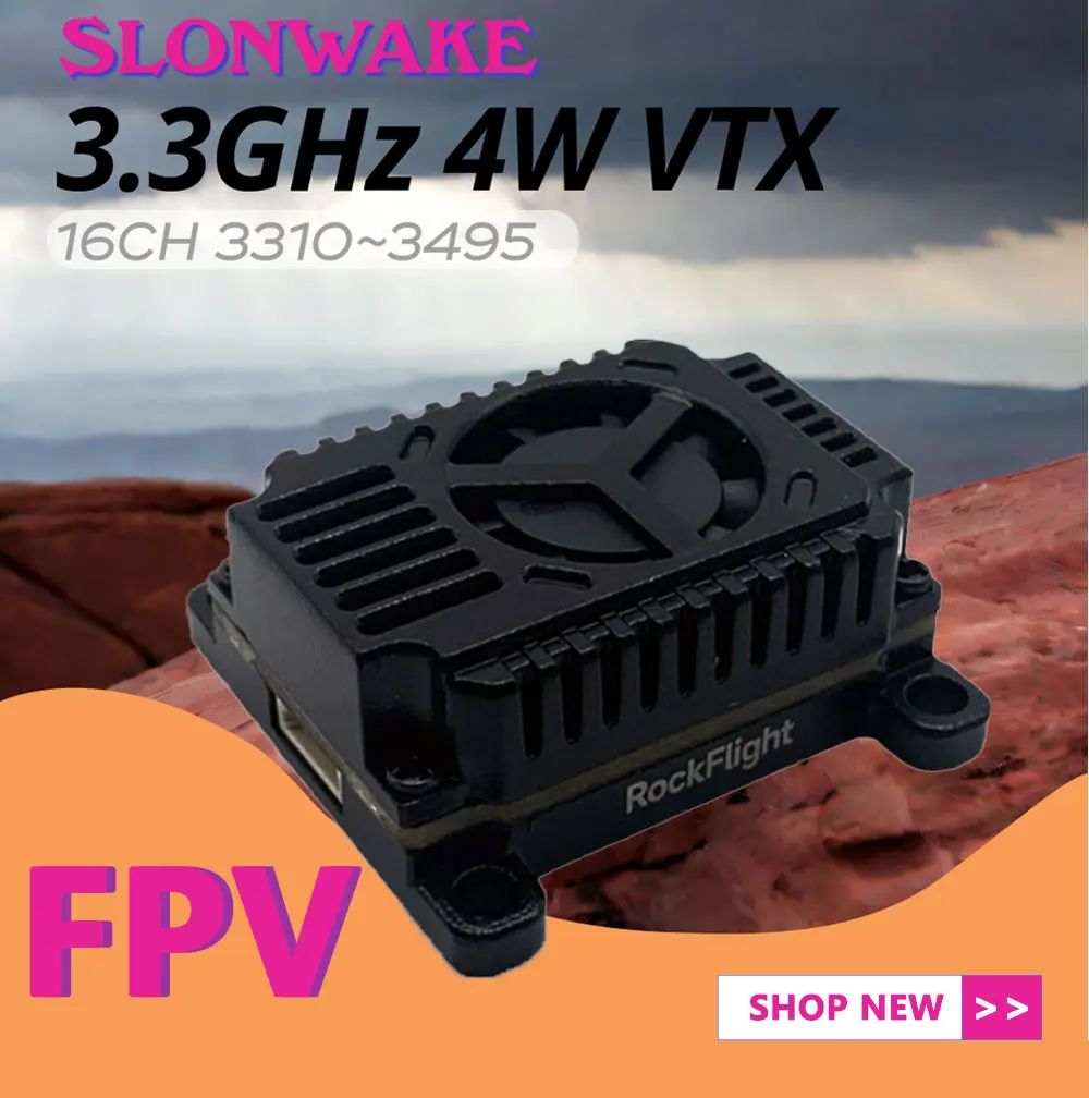 SLONWAKE FPV 3.3G 16CH 4000mW  - Fpv Drone Transmitter review and price