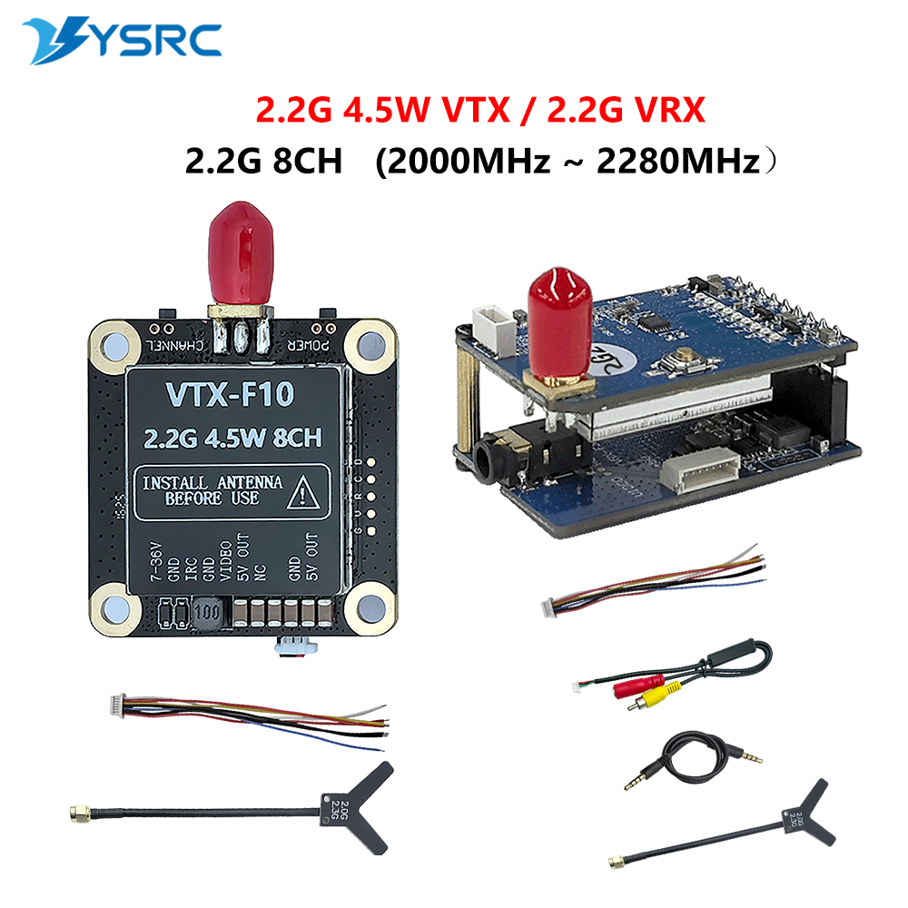 2.0-2.2G 4.5W VTX 8CH FPV Vide - Fpv Drone Transmitter review and price