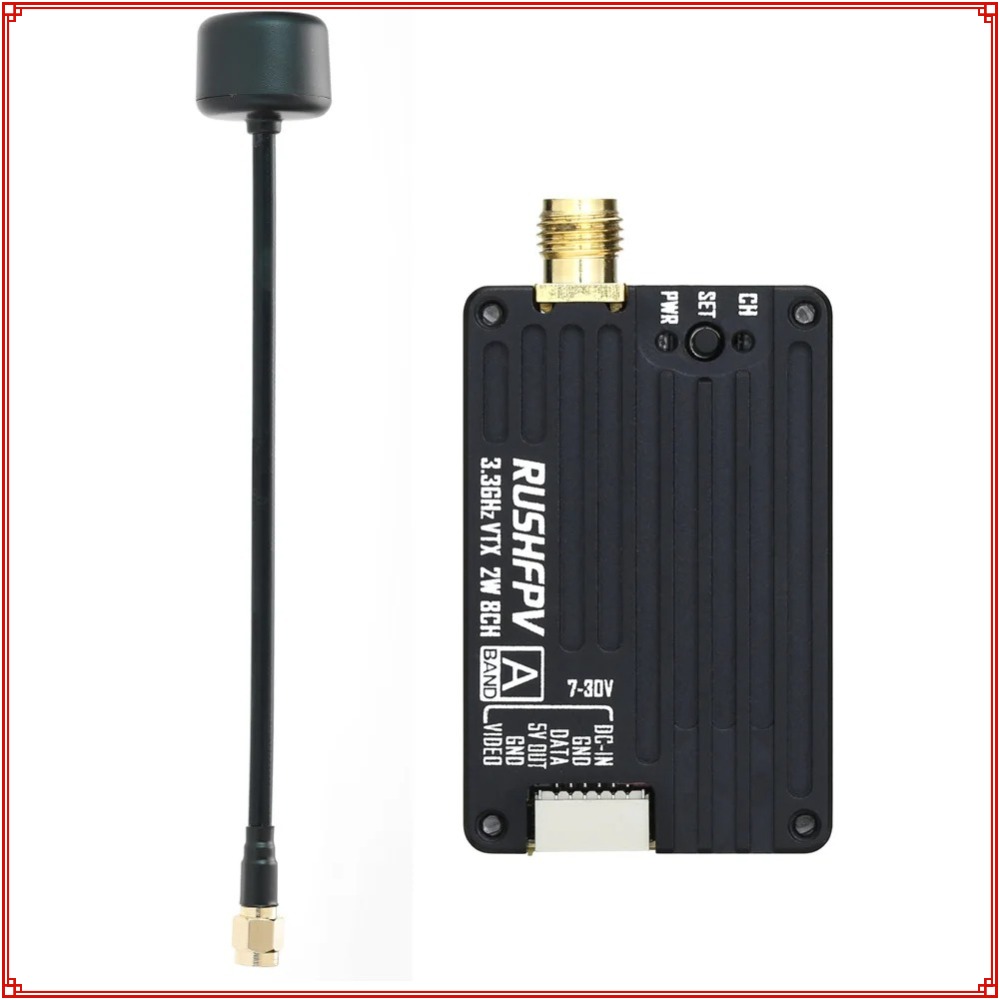2026 New RUSHFPV 3.3G 2W VTX T - Fpv Drone Transmitter review and price