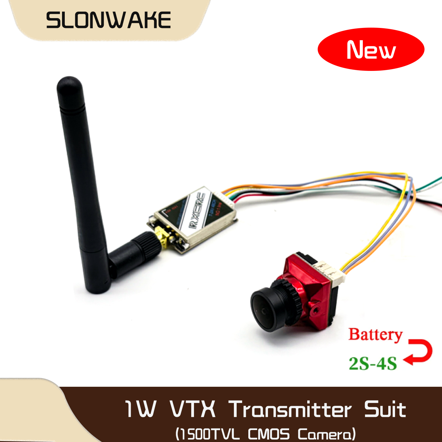 SLONWAKE  5.8G 48CH 1W VTX 100 - Fpv Drone Transmitter review and price