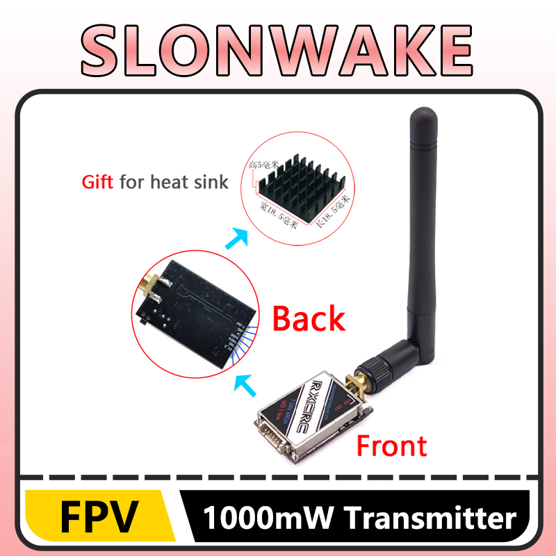 SLONWAKE  5.8G 48CH 1W VTX 100 - Fpv Drone Transmitter review and price