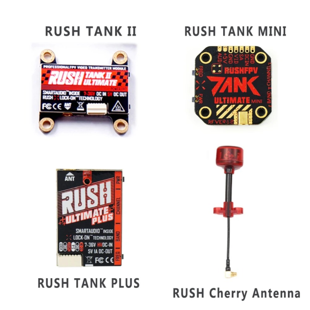 RUSH TANK Ultimate II/Mini/PLU - Fpv Drone Frame review and price