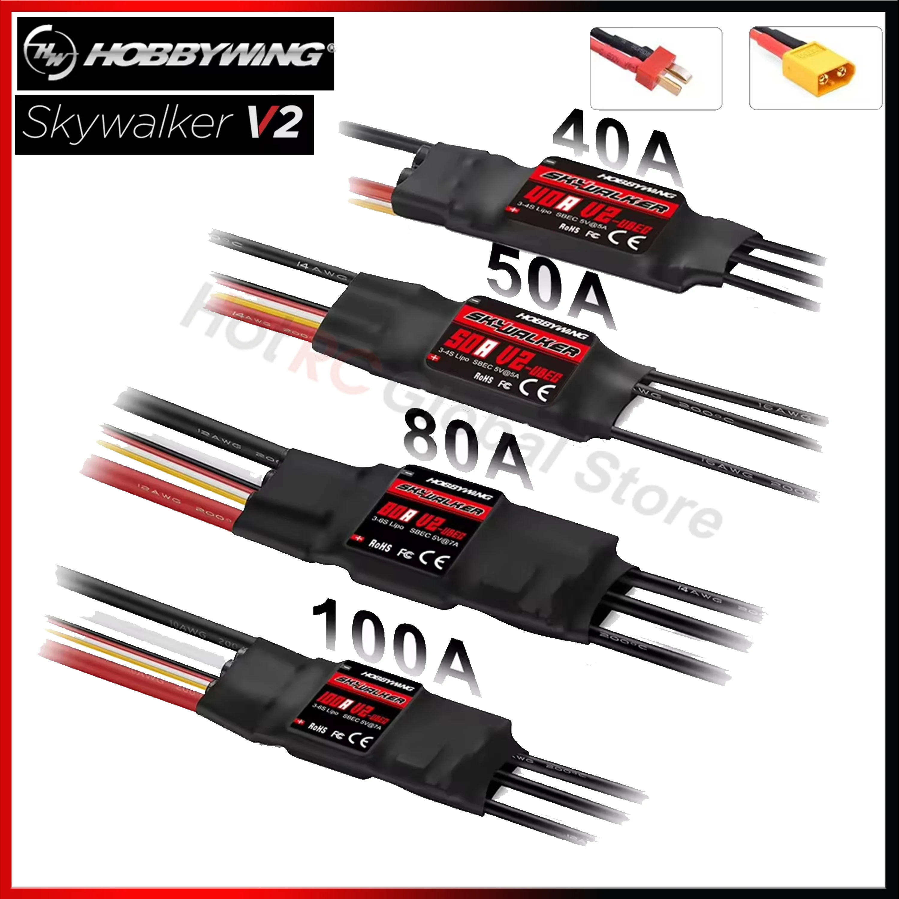 HOBBYWING Skywalker V2 Series  - Fpv Drone Esc review and price